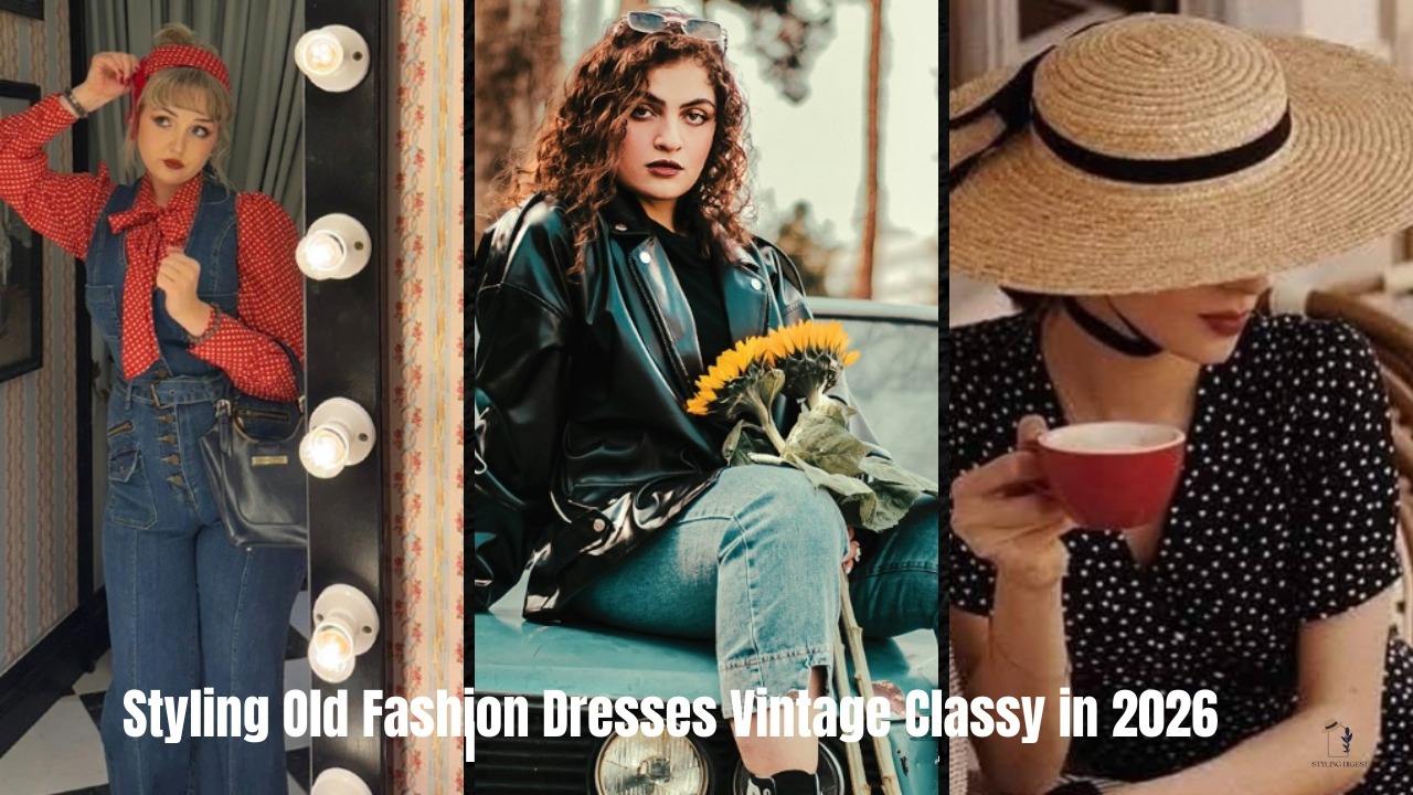 Old Fashion Dresses Vintage Classy