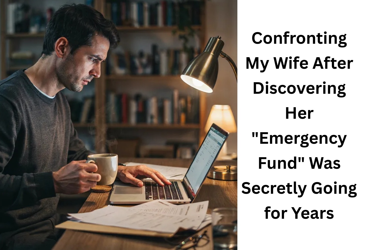 Husband discovers his wife's emergency fund was secretly money sent to her ex-husband